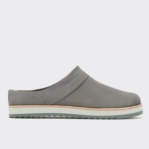 Merrell Juno Grey Suede Slip-On Clogs sz 10.5 NIB